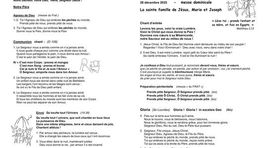 2025-12- 28 decembre - ARLEUX - La sainte famille