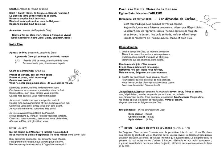 2026-02- 22 fevrier - ARLEUX - 1er Careme - pages