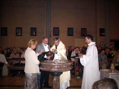 Bapt&ecirc;me de Nathalie