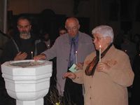 chacun revouvelle ces promesses du bapteme