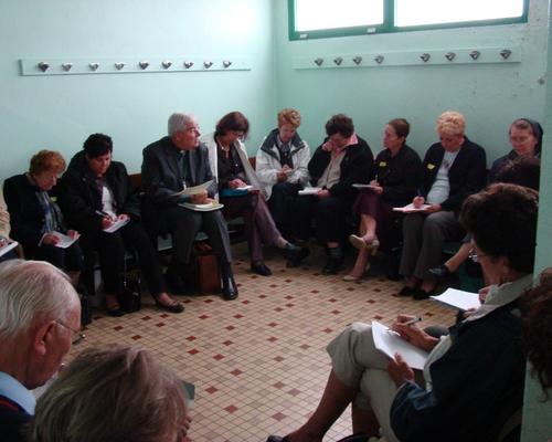Un atelier autour de l'eucharistie