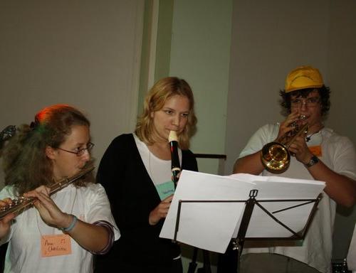 les musiciens au diapason