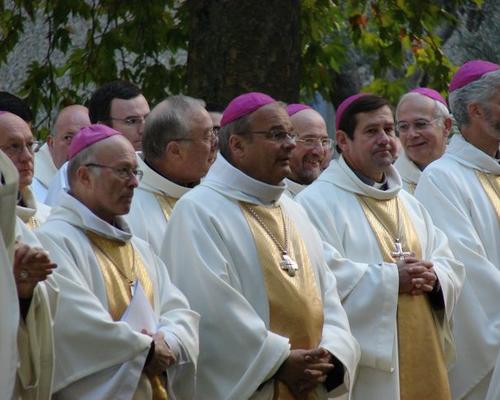 De nombreux évêques étaient présents