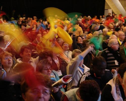 Ambiance joyeuse en couleurs