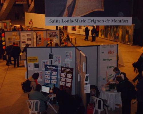 Des stands ...
