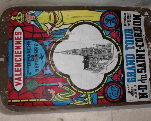 Promotion du Tour St Cordon, affiche ancienne