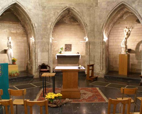 les trois chapelles de l'abside