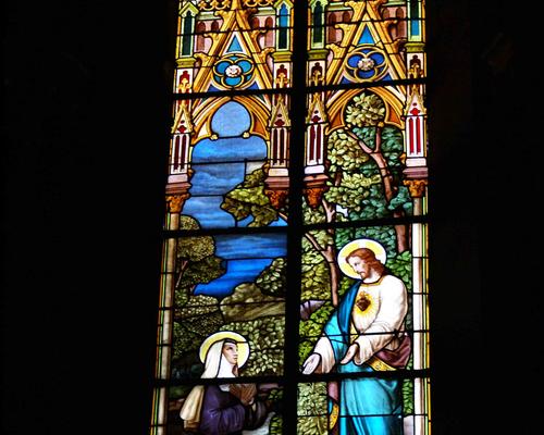 Vitrail Sacre Coeur