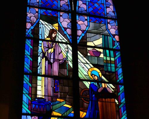 Vitrail Sacre Coeur - Annonciation
