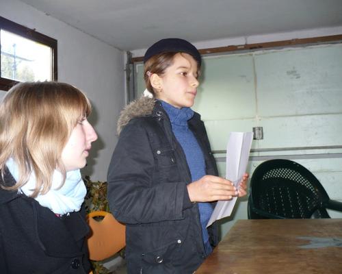 Marie choisit le thème