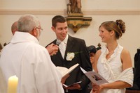 Un mariage dans la paroisse Ste Anne en Cambrésis