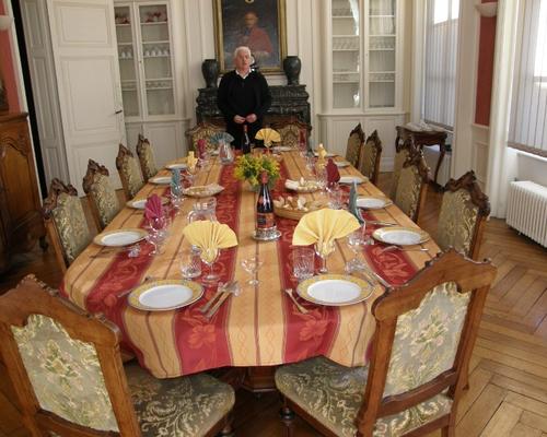 à table