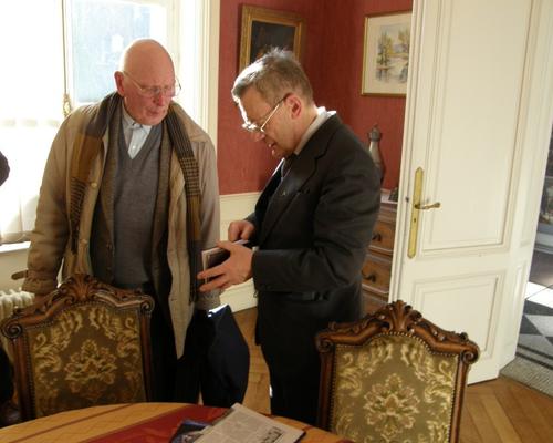 Charles Plancot et Michel