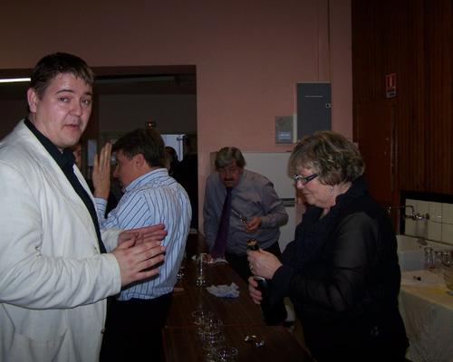 le bar en pleine action