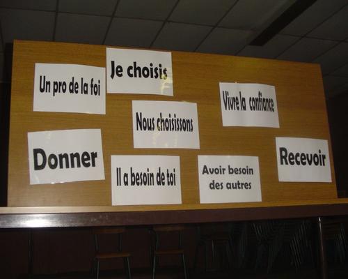 Les mots...