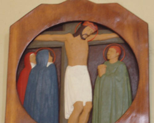 Jésus meurt sur la croix