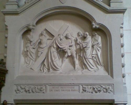 Jésus rencontre sa Mère