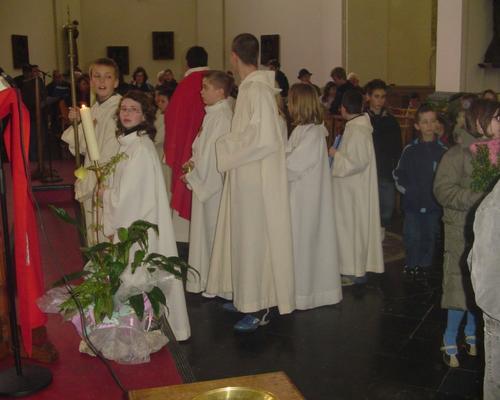 début de la célébration