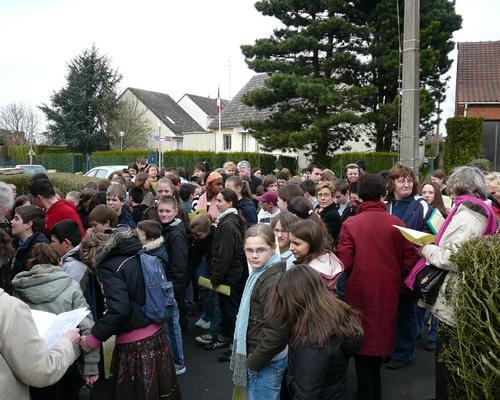 Arrêt à la chapelle ND de Lourdes