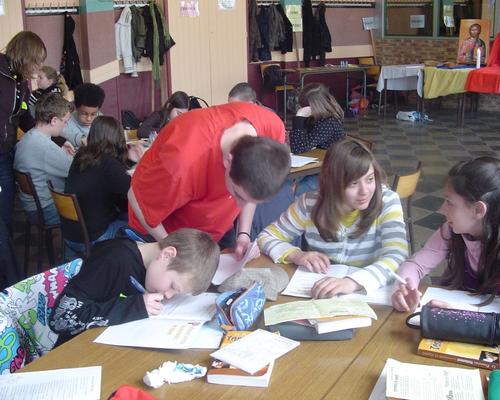 au travail