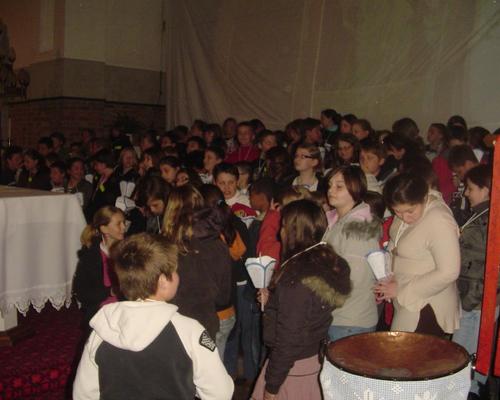 remise de la croix
