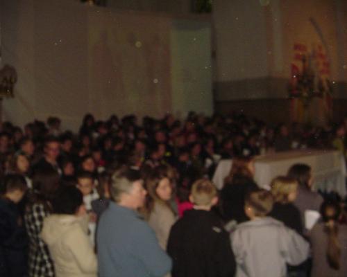 remise de la croix