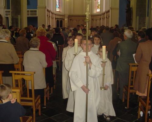 procession de sortie