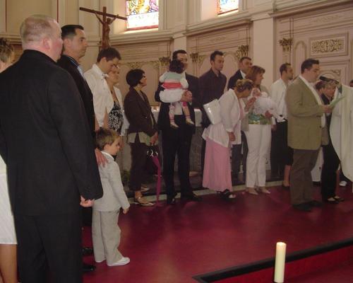 accueil des futurs baptisés