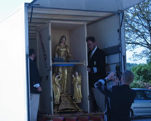 ND est bien callée pour son transport.