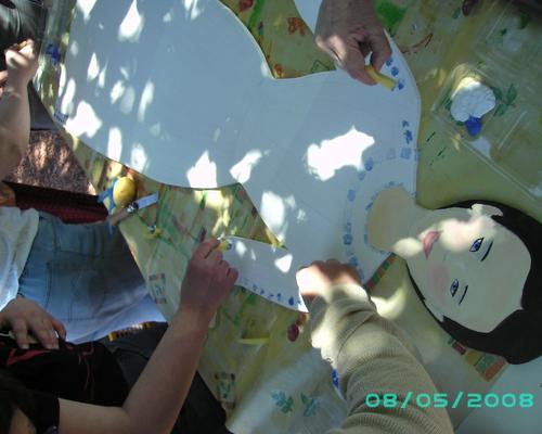 Atelier "Peinture de la robe de la Vierge"