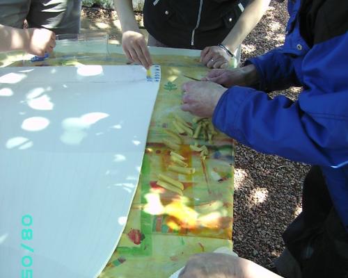 Atelier "Peinture de la robe de la Vierge"