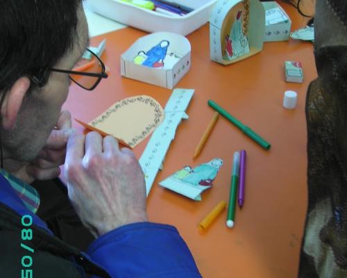 Atelier "Réalisation d'un coin prière dédié à Marie"