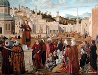 La Predication de saint Etienne a Jerusalem de Vit