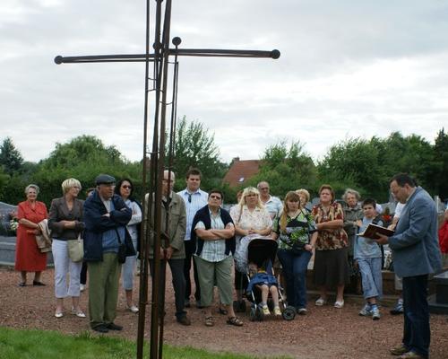 inauguration du nouveau calvaire