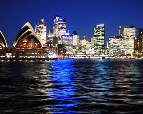 Sydney vu du fleuve