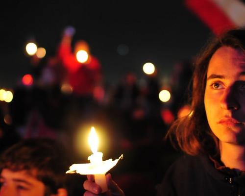 des bougies pour prier