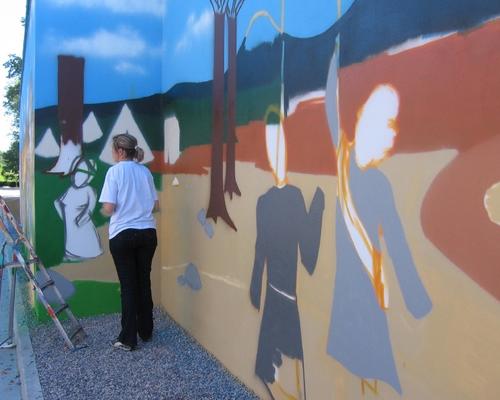La maison du diocèse prend des couleurs