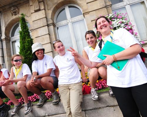 Petite pause à l'hotel de ville de Cambrai