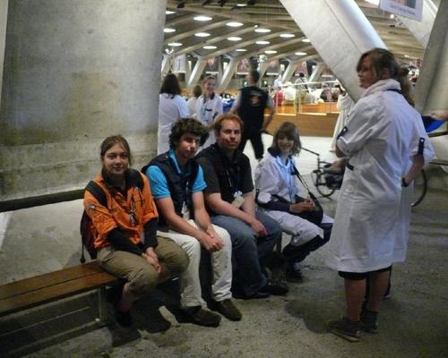 des hospitaliers en récupération