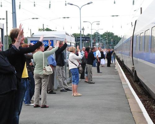 Départ TGV de Cambrai