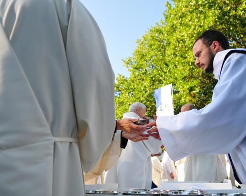 Préparation de la communion