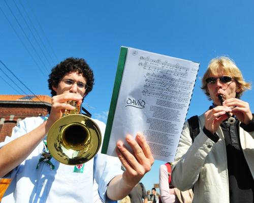 David et Ludovic, deux musiciens