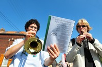David et Ludovic, deux musiciens