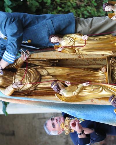 Habillage de la vierge