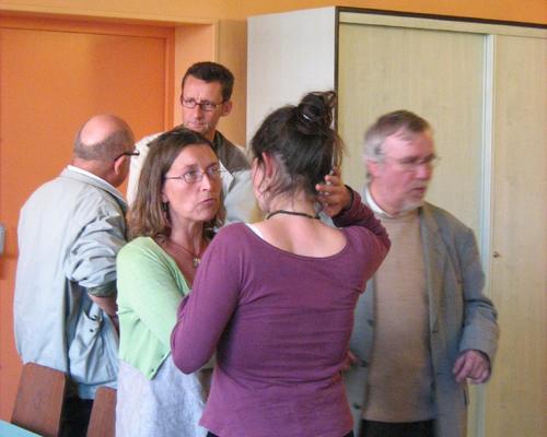 Accueil autour d'un verre