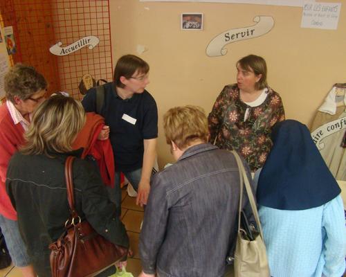 Le stand Préparer une célébration de Noël pour les plus petits