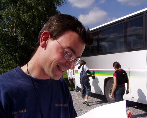 Christophe heureux de son périple en péniche