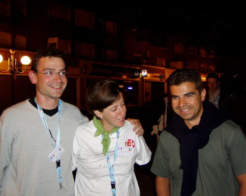 Christophe et les animateurs