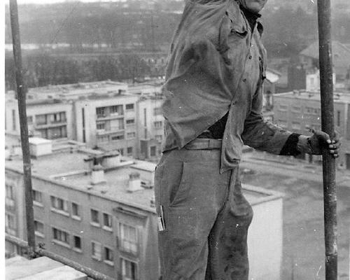 033 1957_03 En haut du clocher