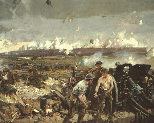 Valenciennes bombardé